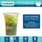 16 oz Clear Disposable Plastic Cups with Flat Lids and Straws, 100 Pack Clear Plastic Cups Tumblers, Heavy-duty Party Glasses, Disposable Cups for Thanksgiving, Halloween, Christmas Party